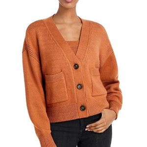 A.L.C. Vincent Button Front Cardigan - NWT size Lg in Cider